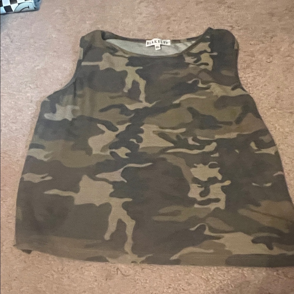 Camo Tank Top